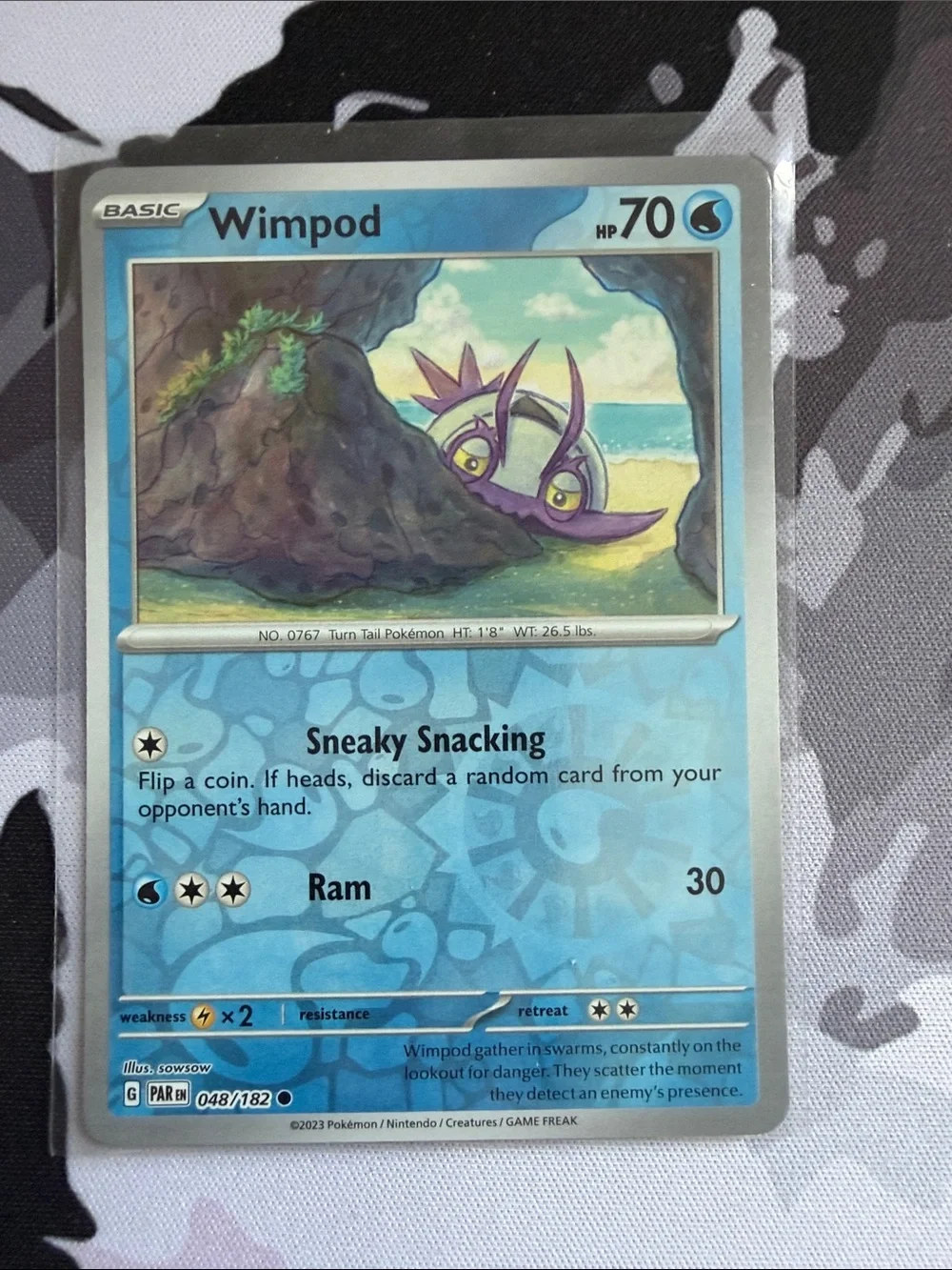 🌊 Wimpod & Golisopod Pokémon Evolution Reverse Holo Card Lot | 4 Cards ✨5/$25✨